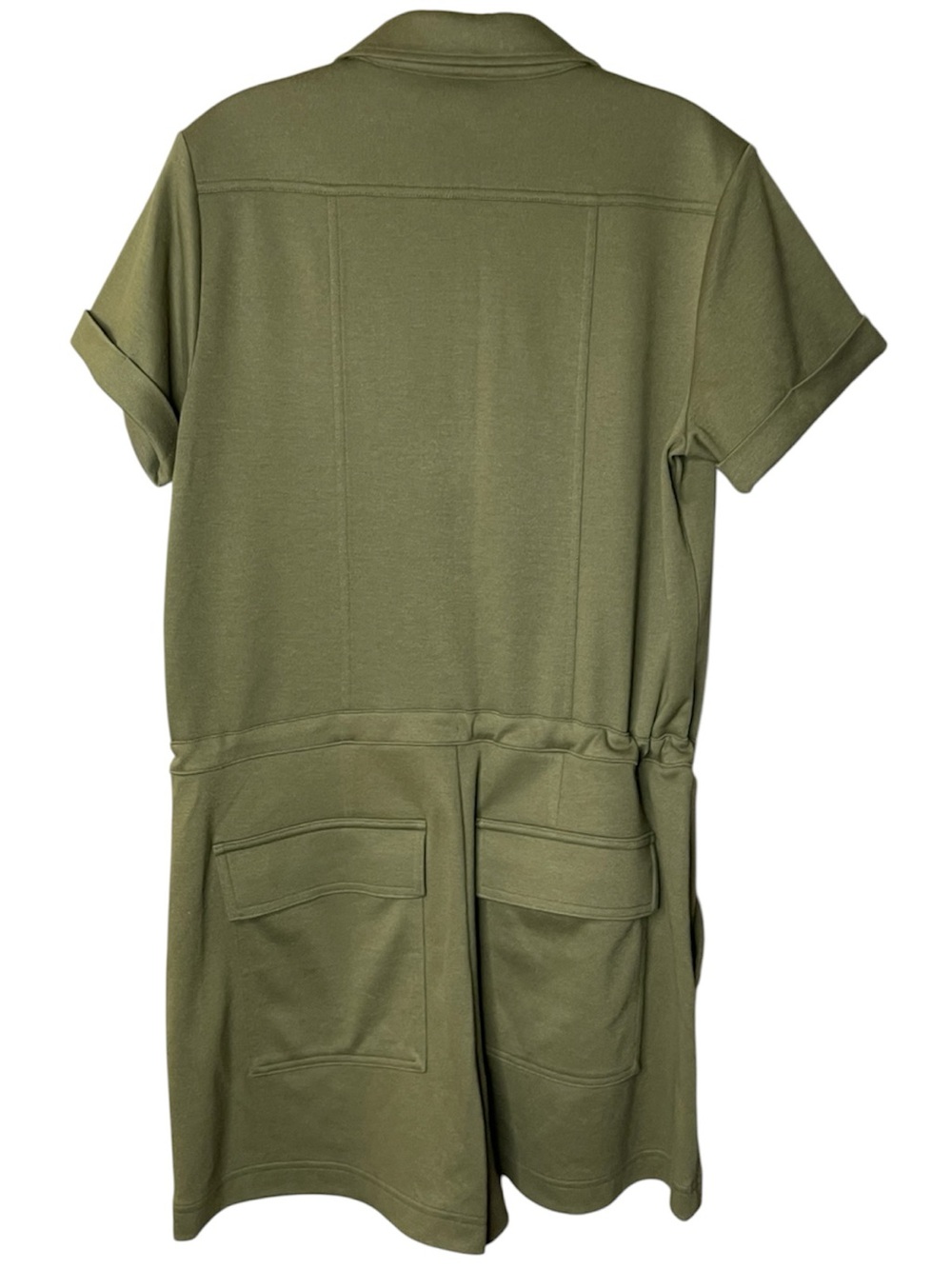 CAbi Squad Olive Green Knit Romper Sz - Picture 4 of 7